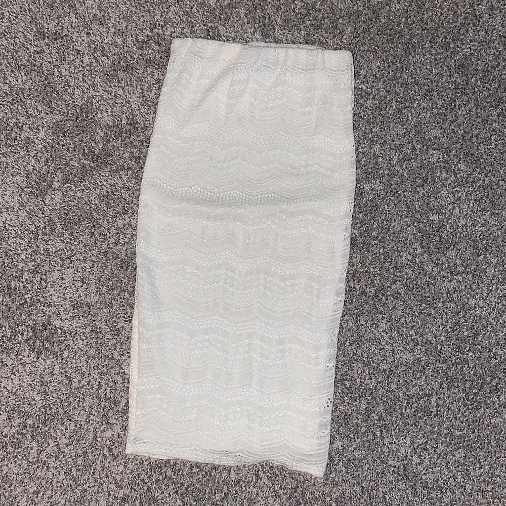 White long skirt size XS